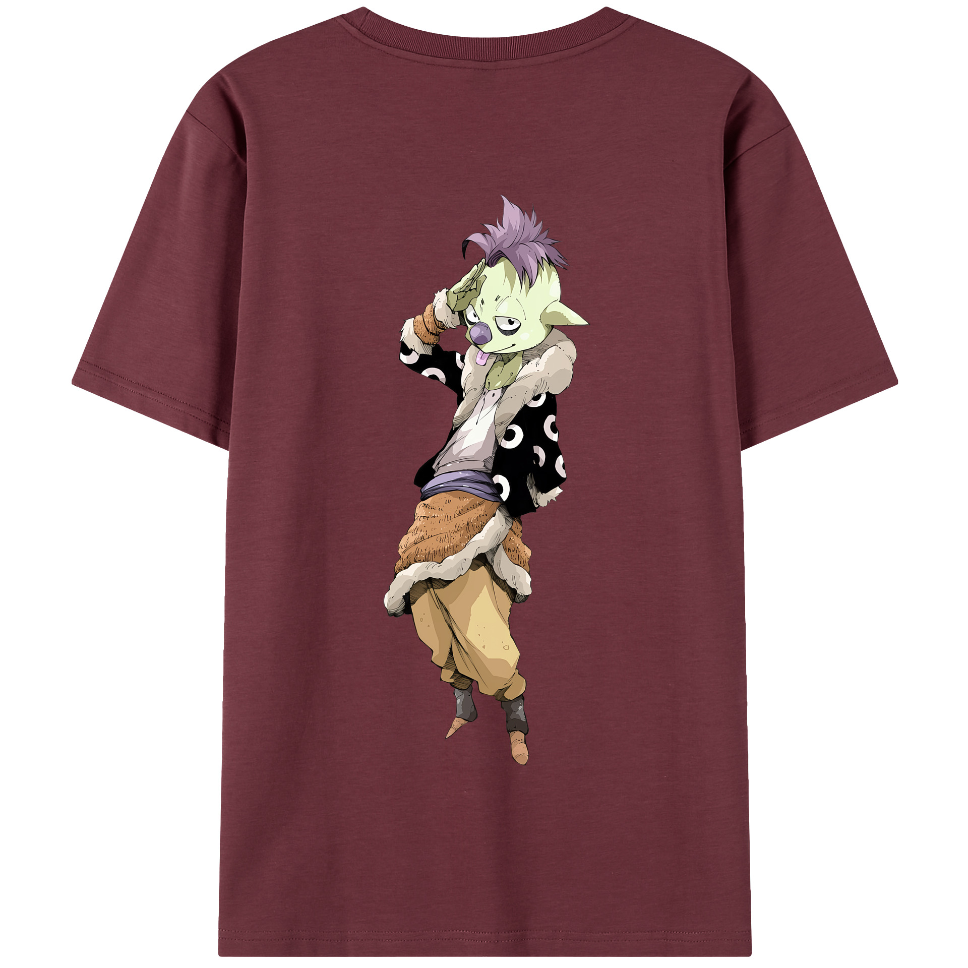 （画像用） 転スラ Regarding Reincarnated to Slime 綿100％半袖Tシャツ（背面プリント）